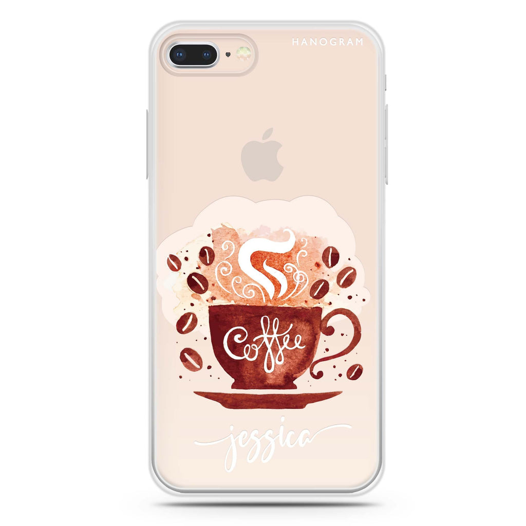 Fragrant coffee iPhone 8 Ultra Clear Case