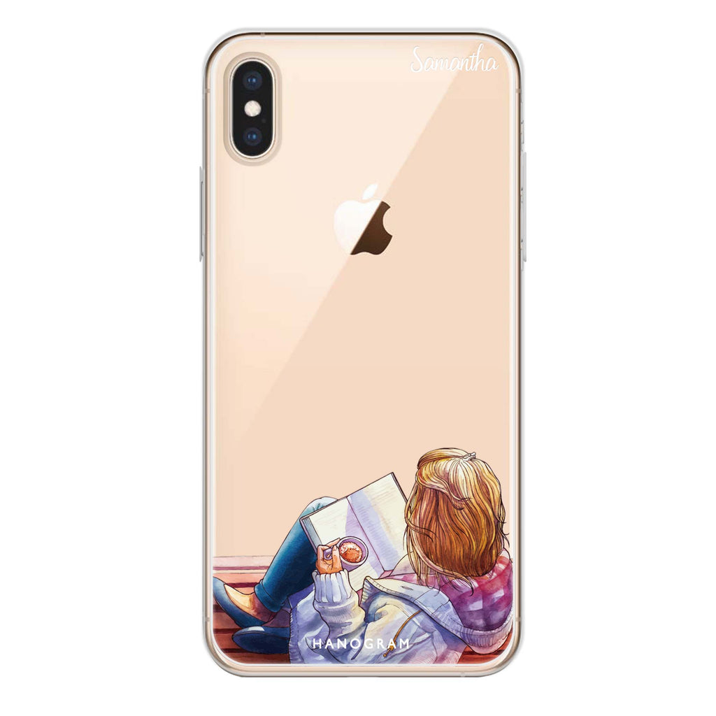 Relax With My Coffee iPhone XS Max Ultra Clear Case
