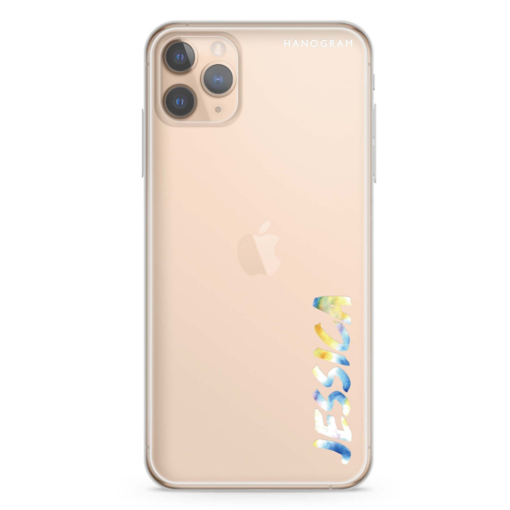 My Watercolour Name iPhone 11 Pro Max Ultra Clear Case
