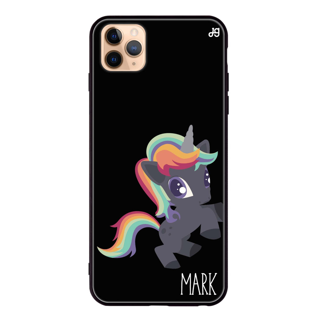 Lovely Unicorn I iPhone 11 Pro Max Glass Case