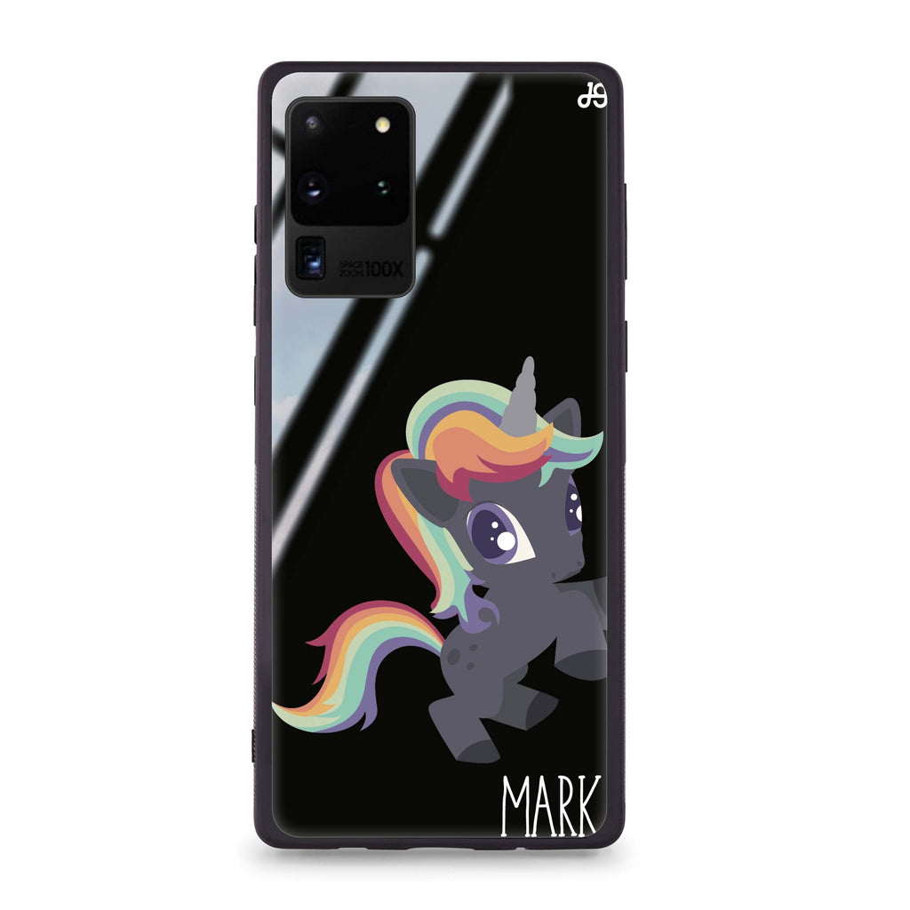 Lovely Unicorn I Samsung Glass Case