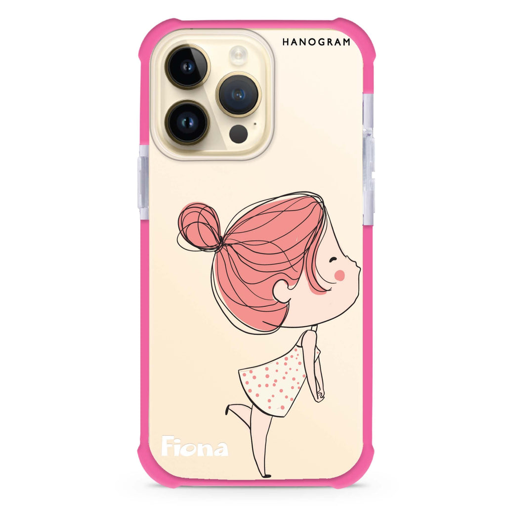 Cute girl kissing Ultra Shockproof Case