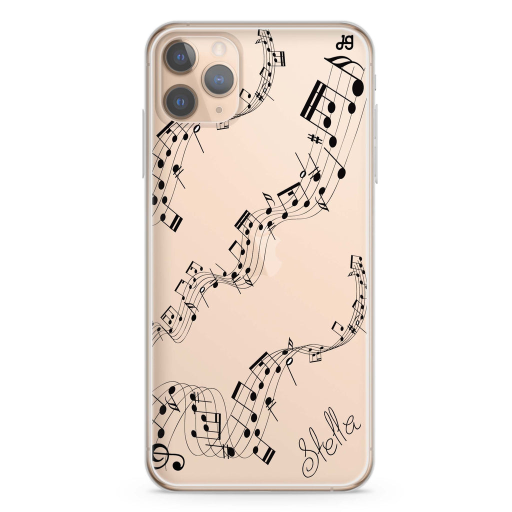 Music iPhone 11 Pro Max Ultra Clear Case