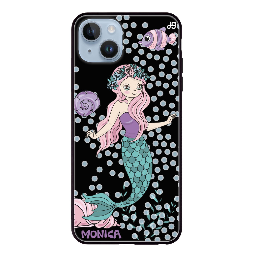 Mermaids iPhone 14 Plus Glass Case