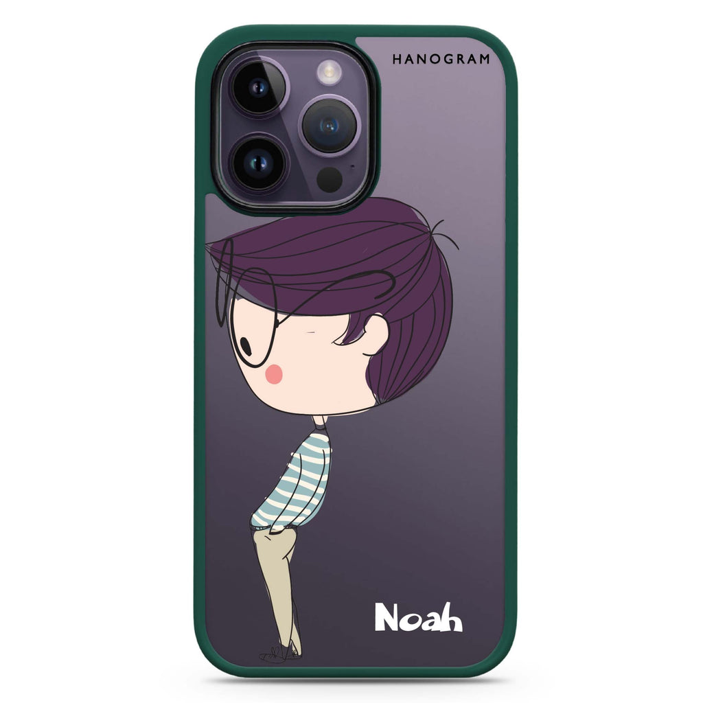Boy kissing Impact Guard Bumper Case