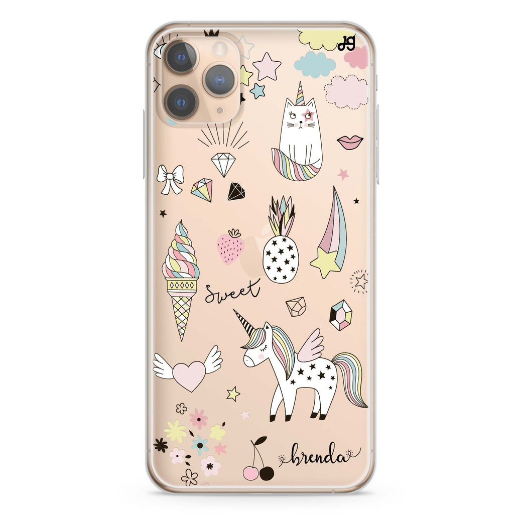 My lovely Cartoon iPhone 11 Pro Max Ultra Clear Case