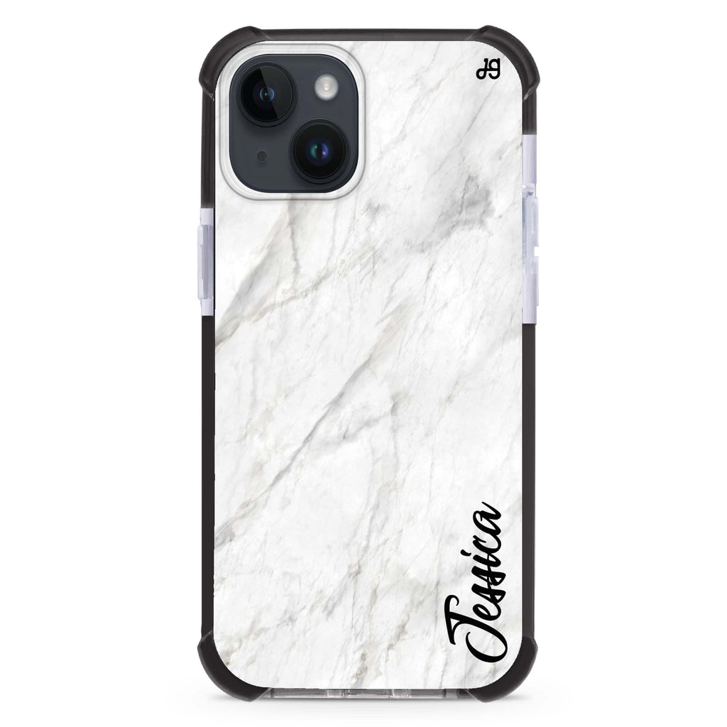 White Marble – Deep Love iPhone 12 Mini Ultra Shockproof Case