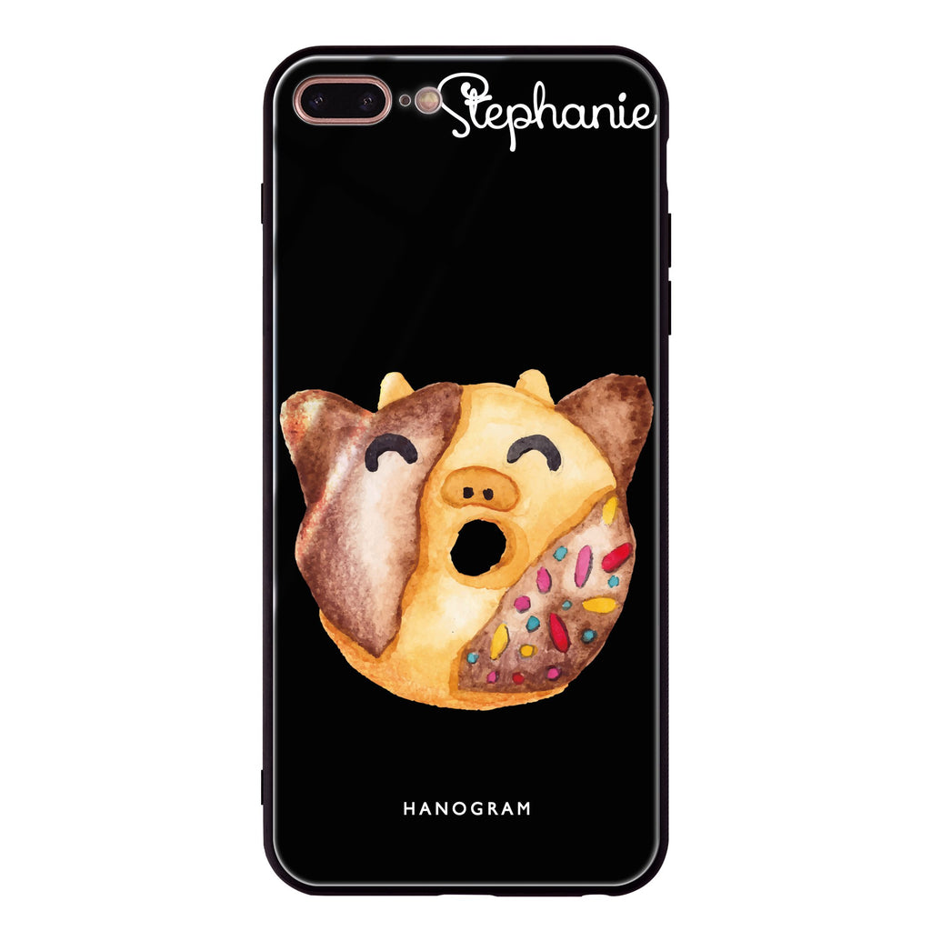 Sweet donut calf iPhone 8 Plus Glass Case