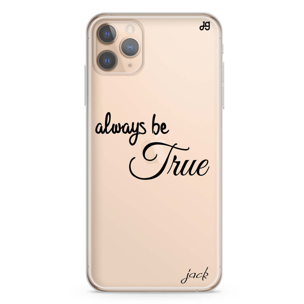 Always be true love with passion II iPhone 11 Pro Max Ultra Clear Case