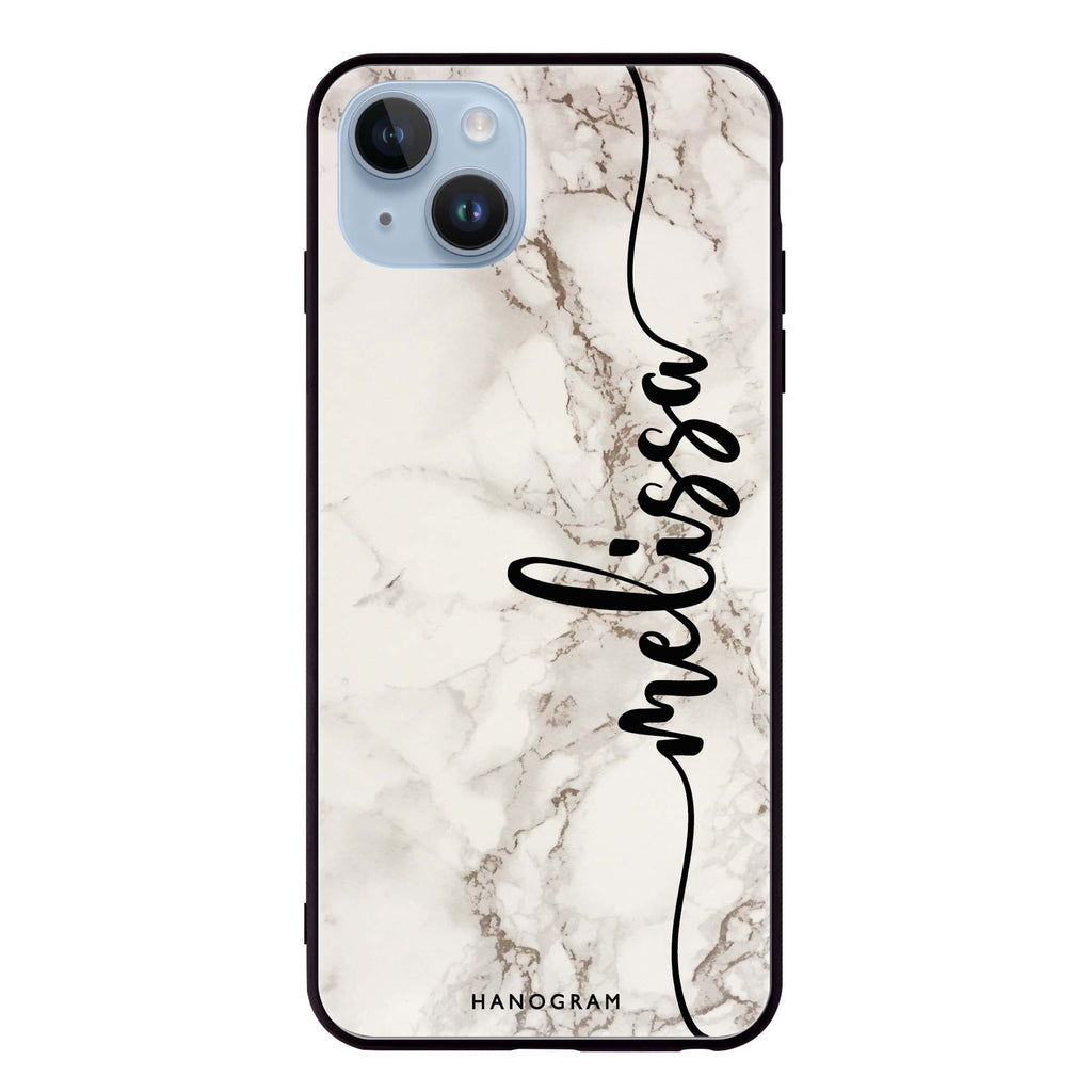 Marble Edition V iPhone 14 Plus Glass Case