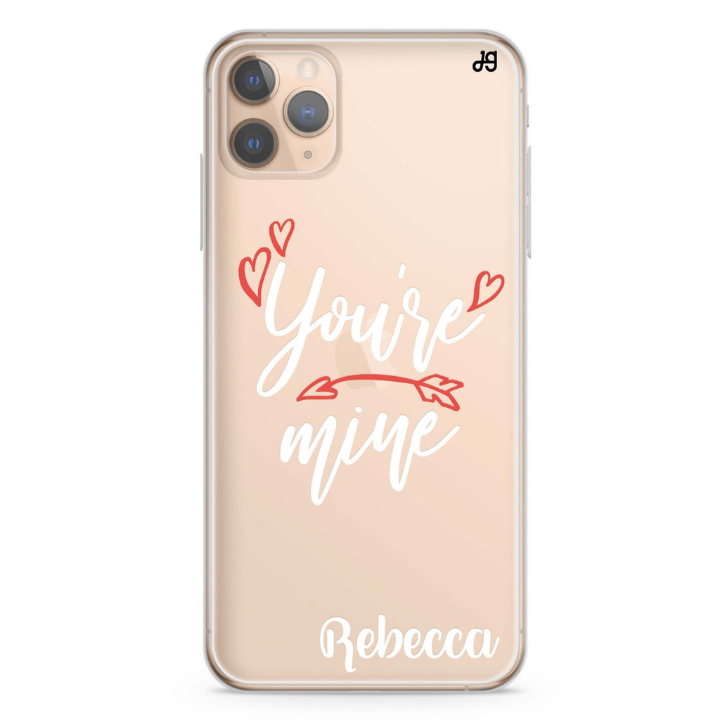 You are mine II iPhone 11 Pro Max Ultra Clear Case