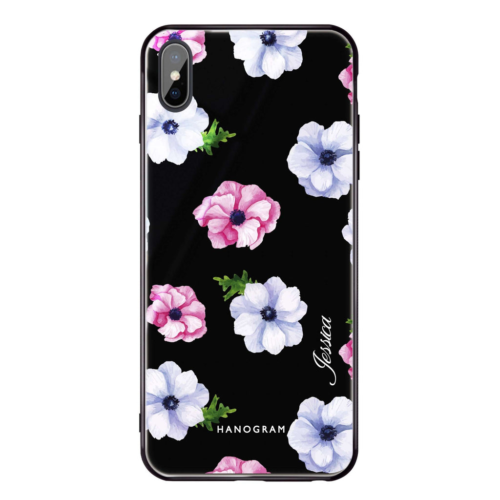 Ideal floral iPhone XS Max Glass Case