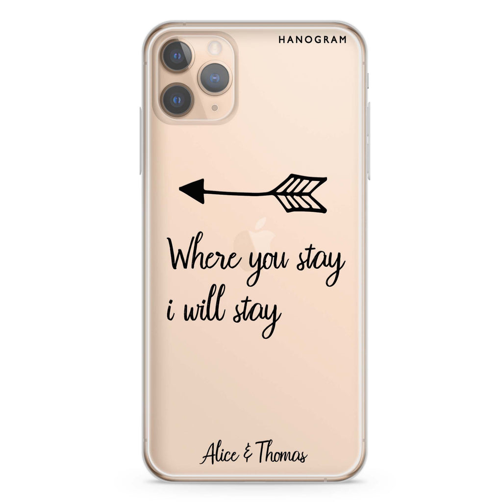 Always love together iPhone 11 Pro Max Ultra Clear Case