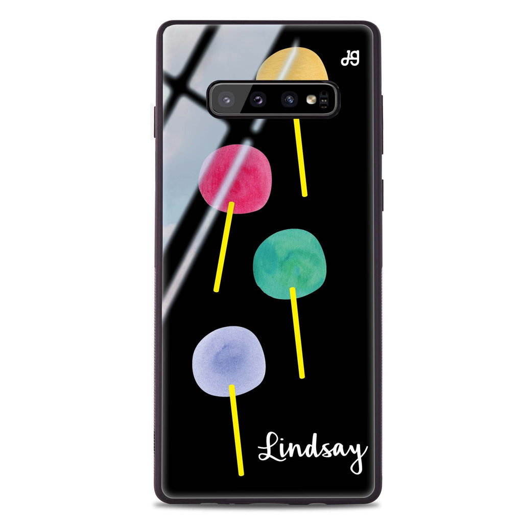 Colorful Candy II Samsung S10 Glass Case