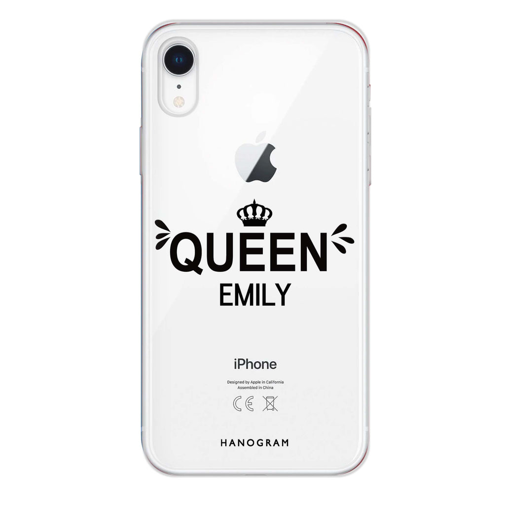 I am the queen iPhone XR Ultra Clear Case