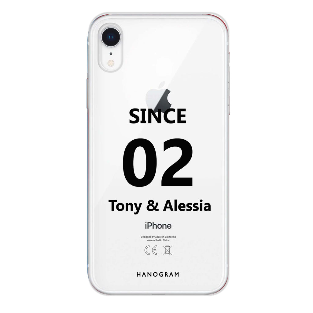 Love story iPhone XR Ultra Clear Case