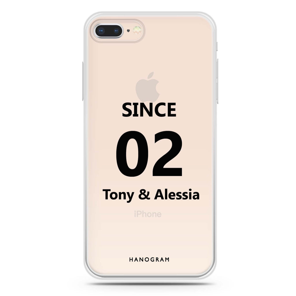 Love story iPhone 7 Plus Ultra Clear Case