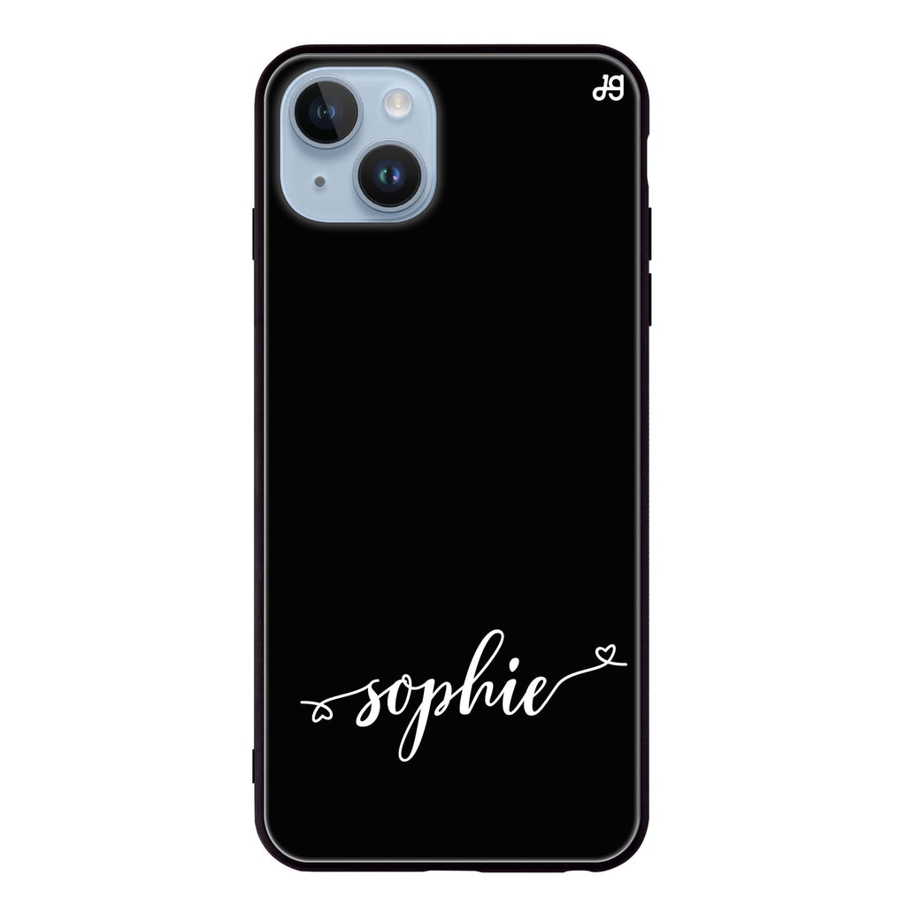 Made with love iPhone 14 Plus Glass Case