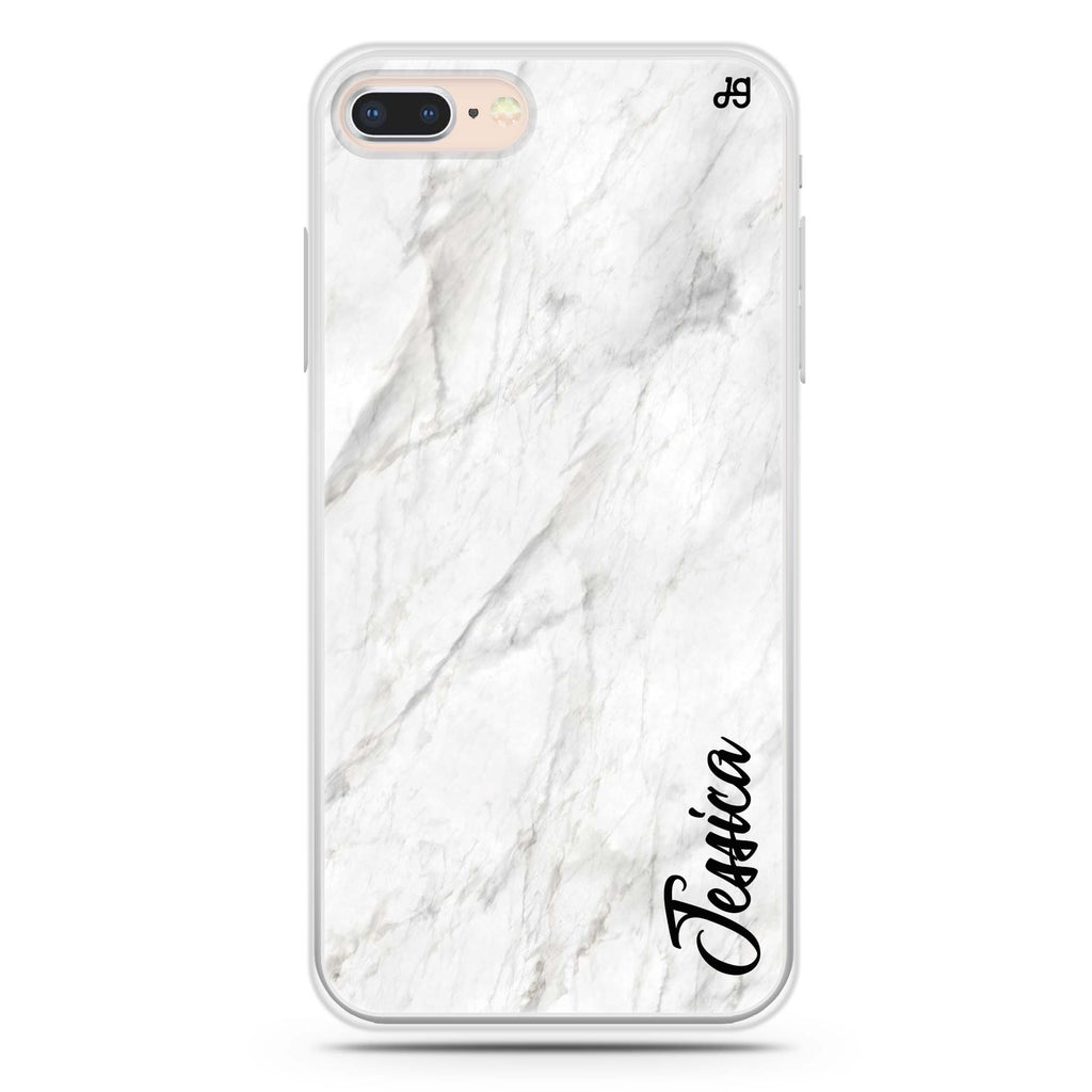 White Marble – Deep Love iPhone 7 Plus Ultra Clear Case