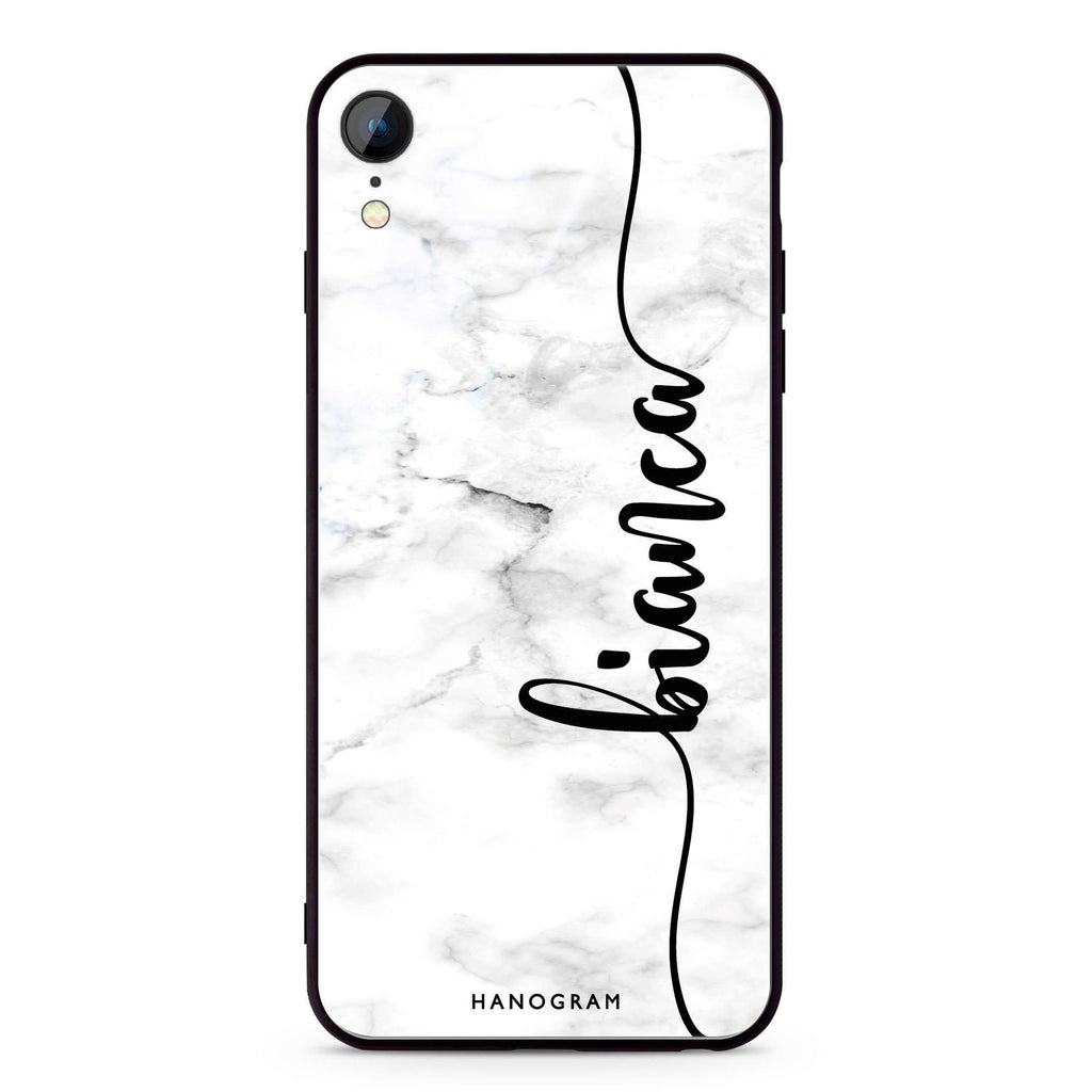 Marble Edition I iPhone XR Glass Case