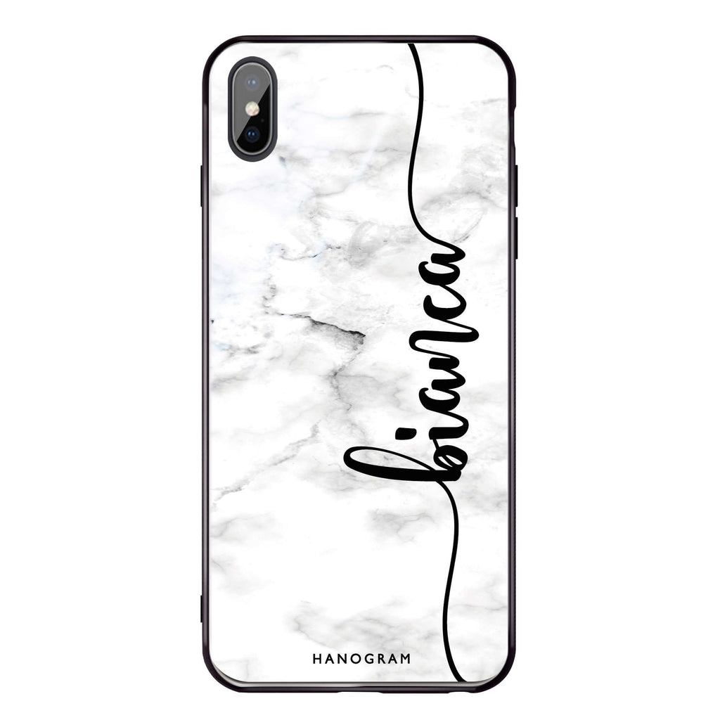 Marble Edition I iPhone XS Glass Case