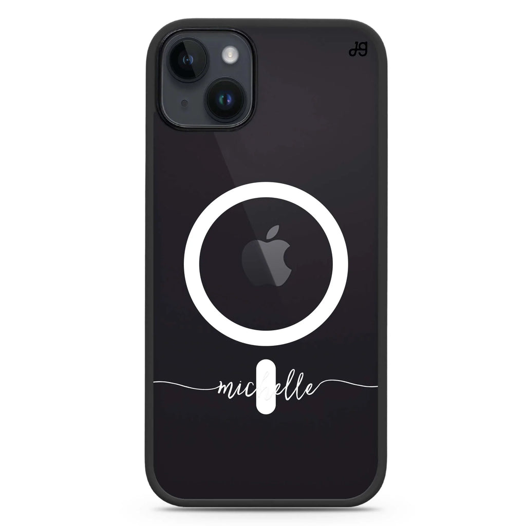 Initial handwritten iPhone 14 Plus MagSafe Compatible Impact Guard Bumper Case
