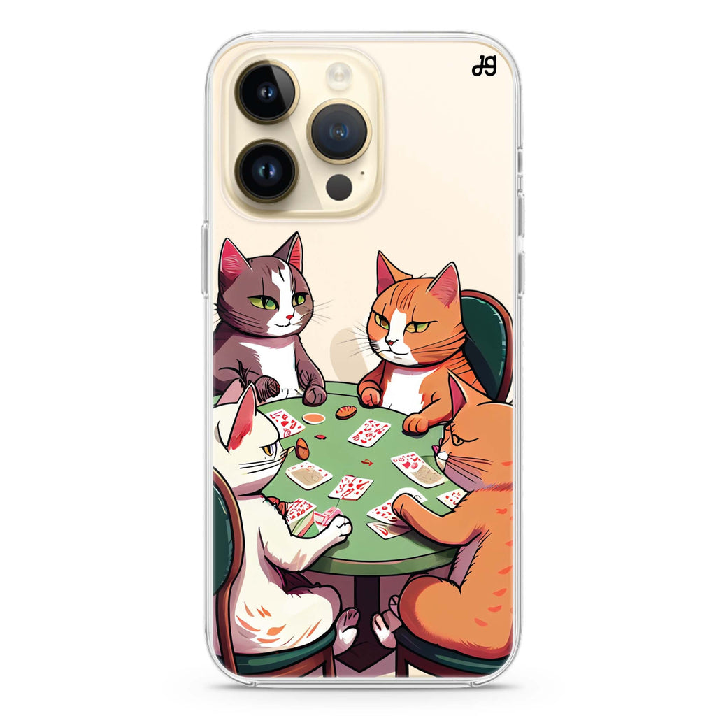 Cats & Game iPhone 14 Pro Ultra Clear Case