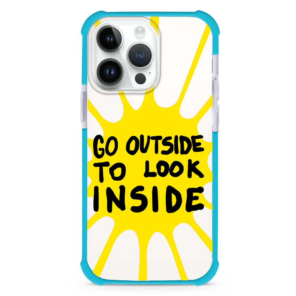 Go Outside to Look INSIDE shine Ultra Shockproof Case