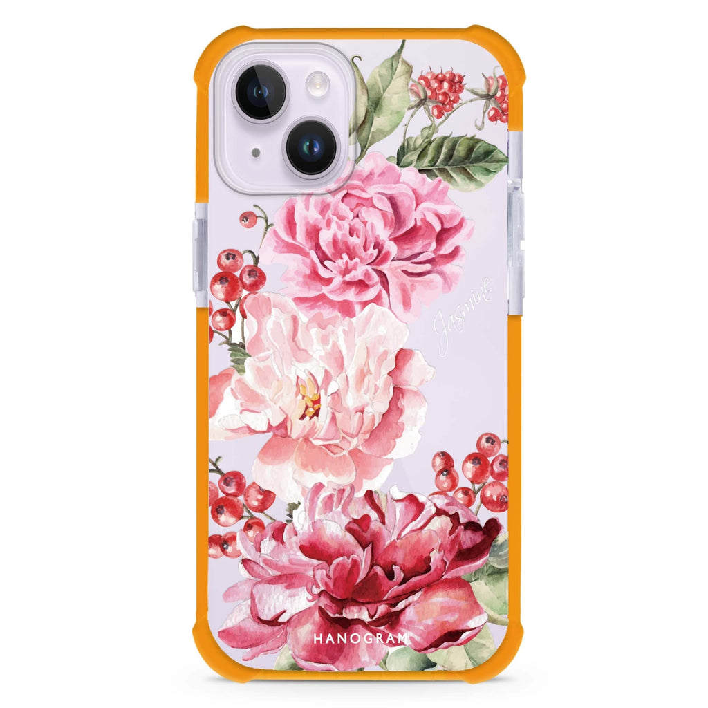 Pretty Watercolor Flowers iPhone 12 Mini Ultra Shockproof Case