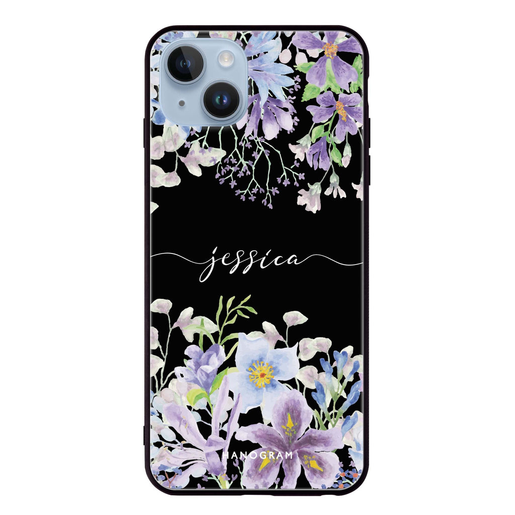 Flowers Bloom iPhone 14 Plus Glass Case
