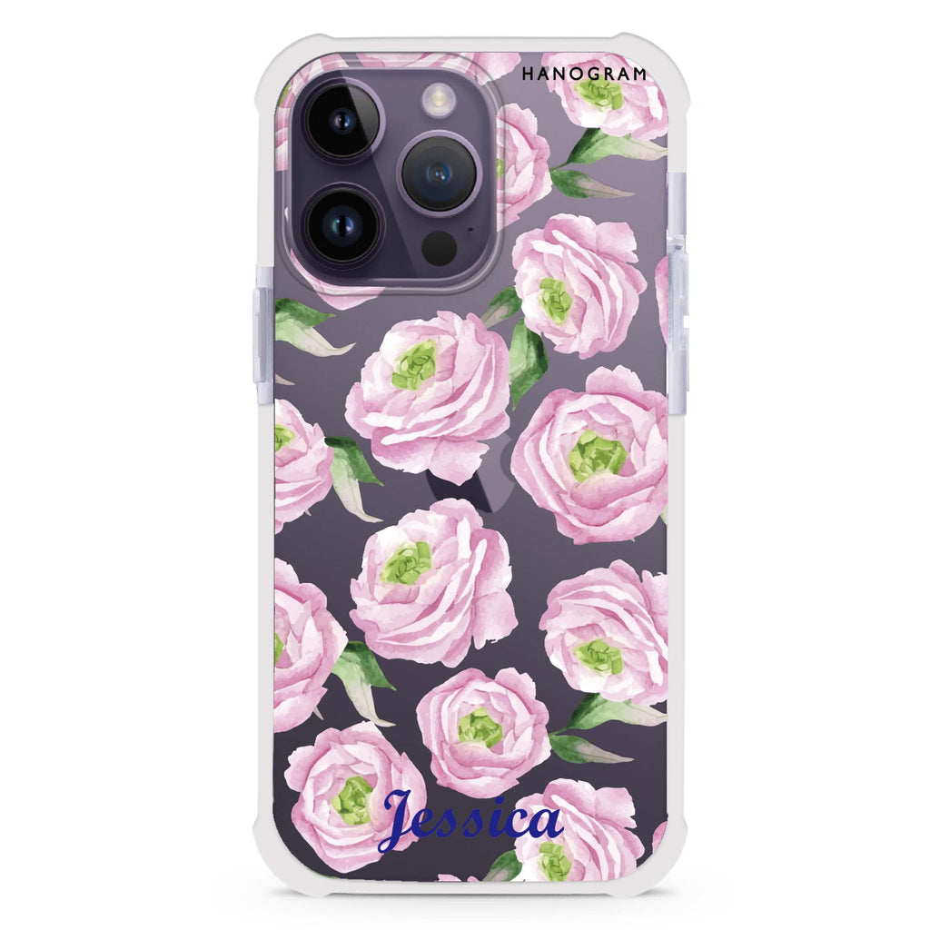 Watercolor pink floral Ultra Shockproof Case
