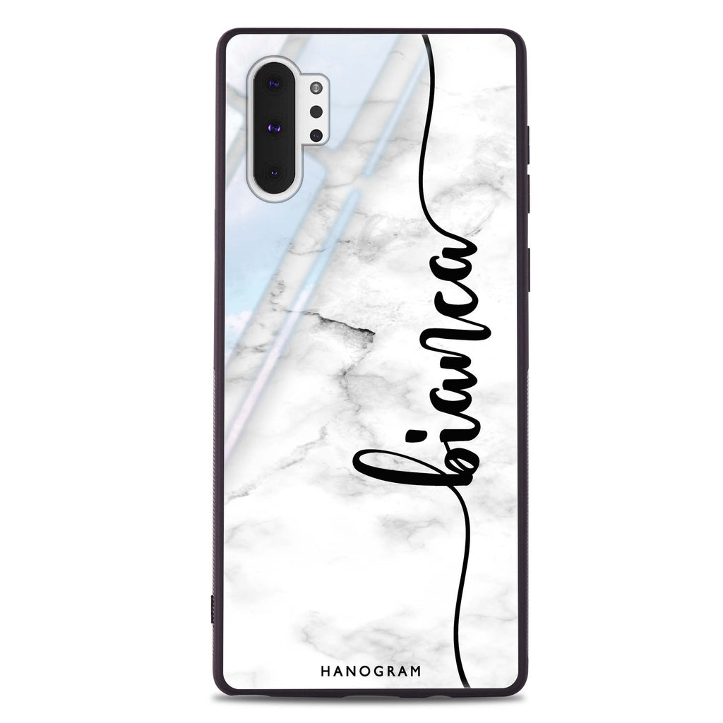 Marble Edition I Samsung Note 10 Plus Glass Case