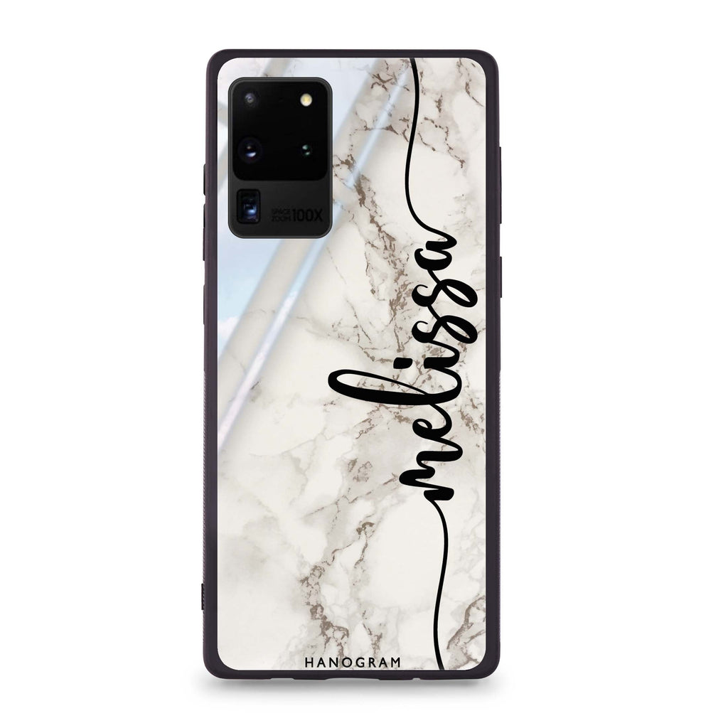 Marble Edition V Samsung Glass Case