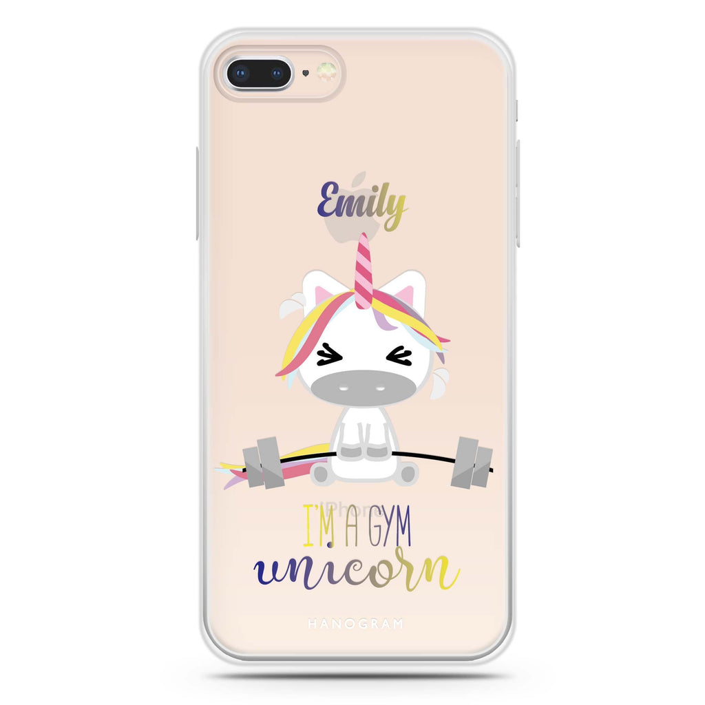 Gymnast Unicorn iPhone 8 Ultra Clear Case