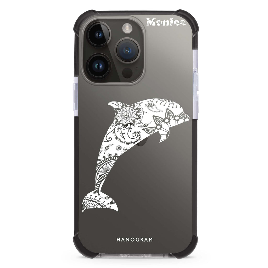 Mandala dolphin Ultra Shockproof Case