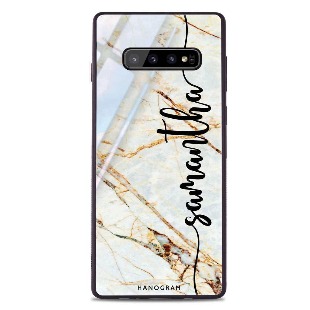 Marble Edition III Samsung S10 Plus Glass Case