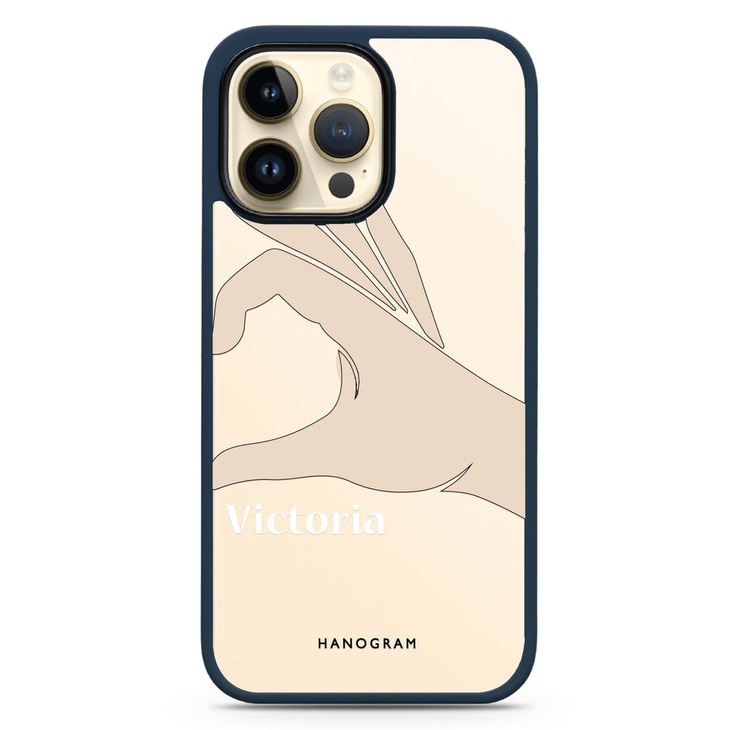 Right Hand heart Impact Guard Bumper Case