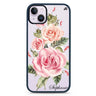 Pink Watercolor Floral iPhone 14 Plus MagSafe Compatible Impact Guard Bumper Case
