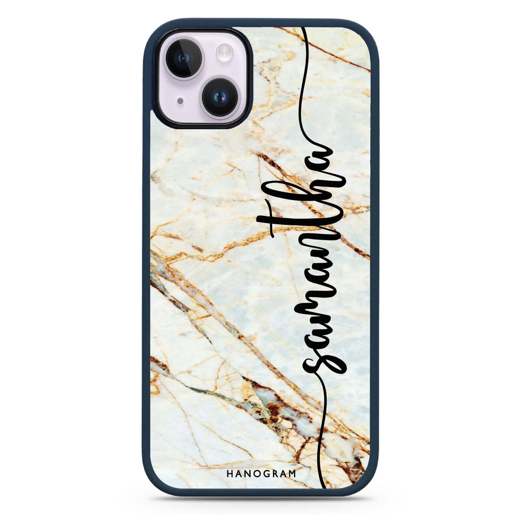 Marble Edition III iPhone 14 Plus MagSafe Compatible Impact Guard Bumper Case