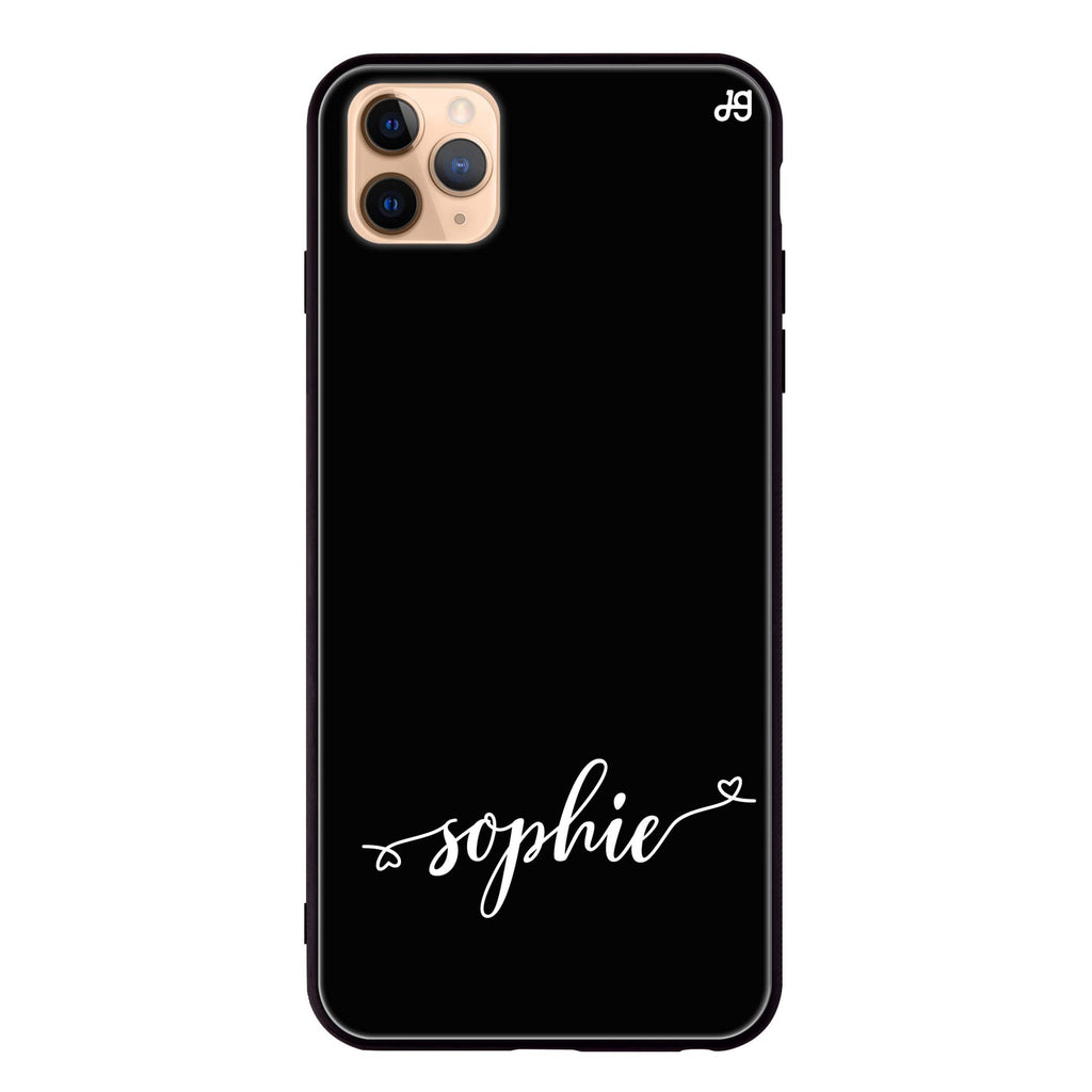 Made with love iPhone 11 Pro Max Glass Case