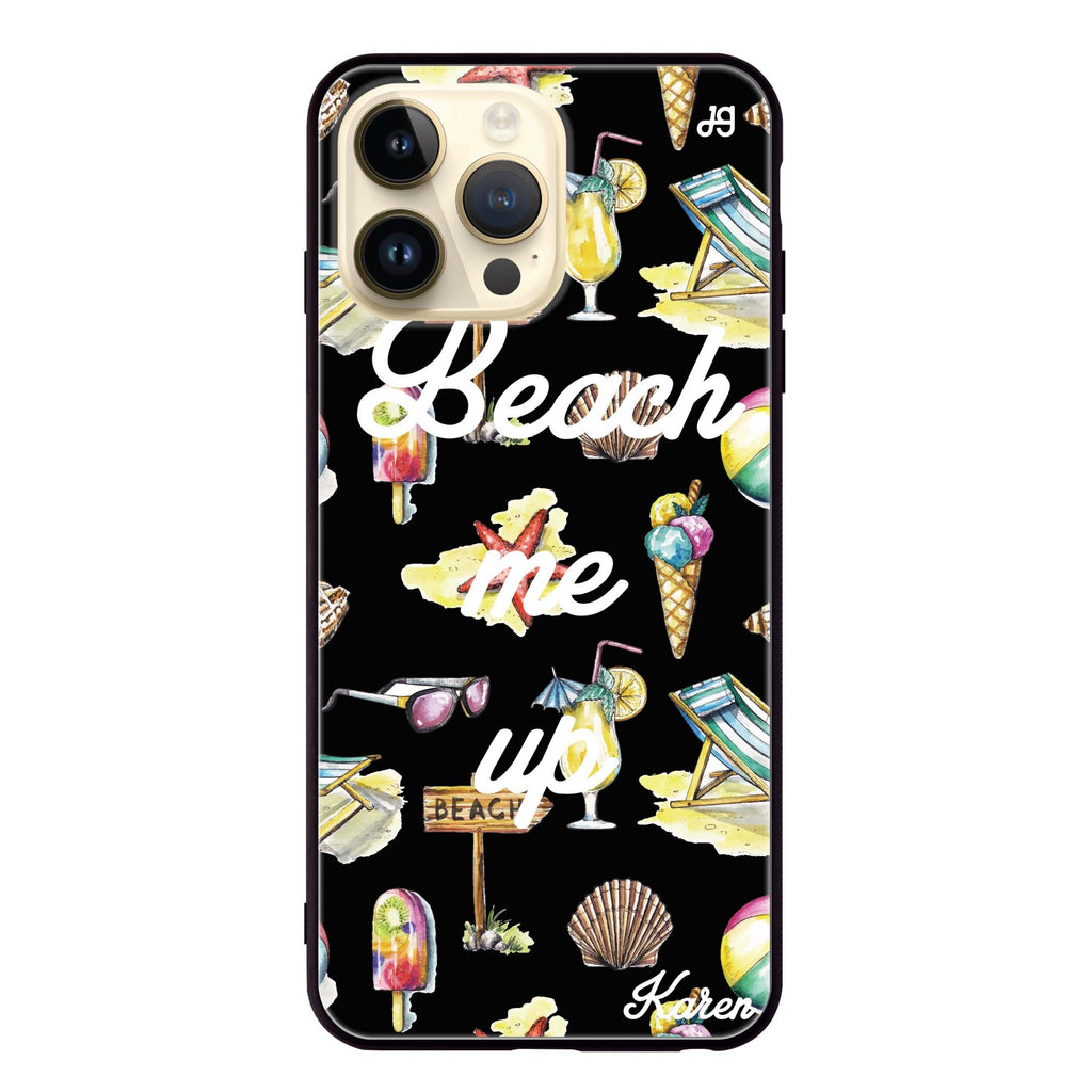 Beach me up Glass Case