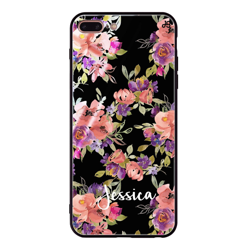 Floral Impression iPhone 8 Plus Glass Case