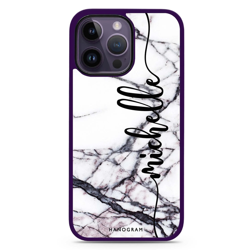 Marble Edition VI MagSafe Compatible Impact Guard Bumper Case