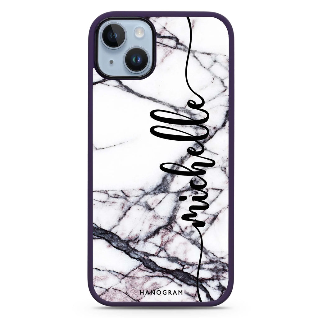 Marble Edition VI iPhone 14 Plus MagSafe Compatible Impact Guard Bumper Case