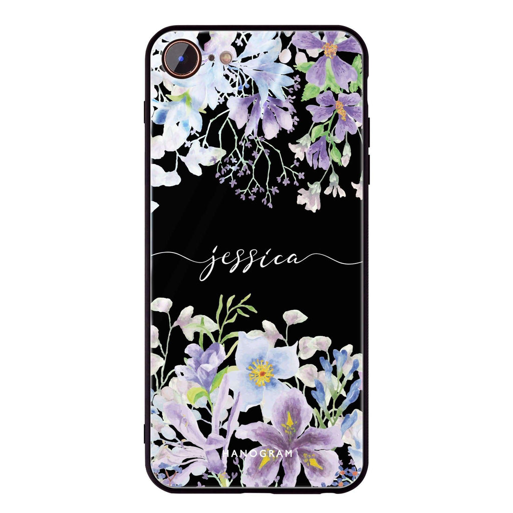 Flowers Bloom iPhone 8 Glass Case