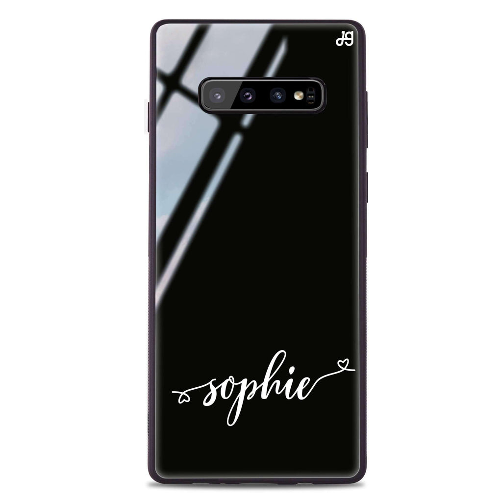 Made with love Samsung S10 Plus Glass Case