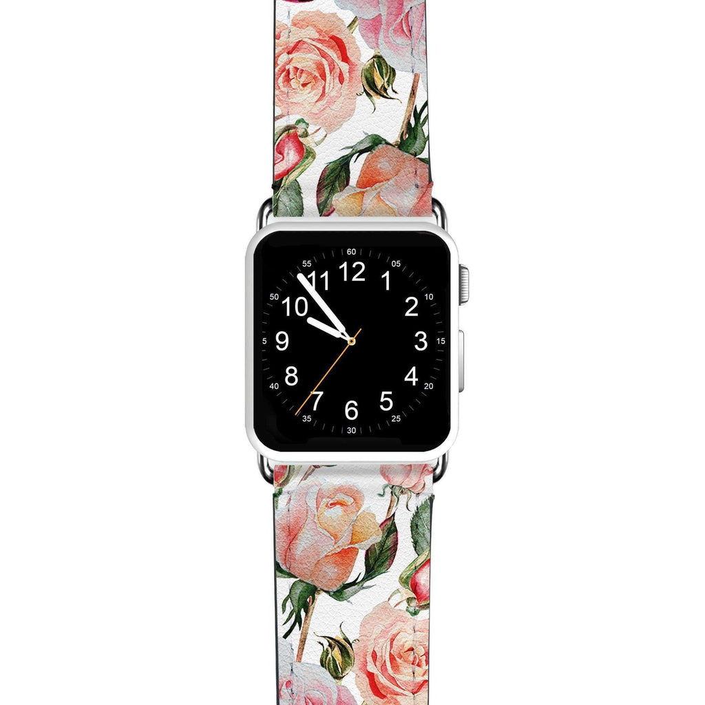 Floral & Marble APPLE WATCH BANDS