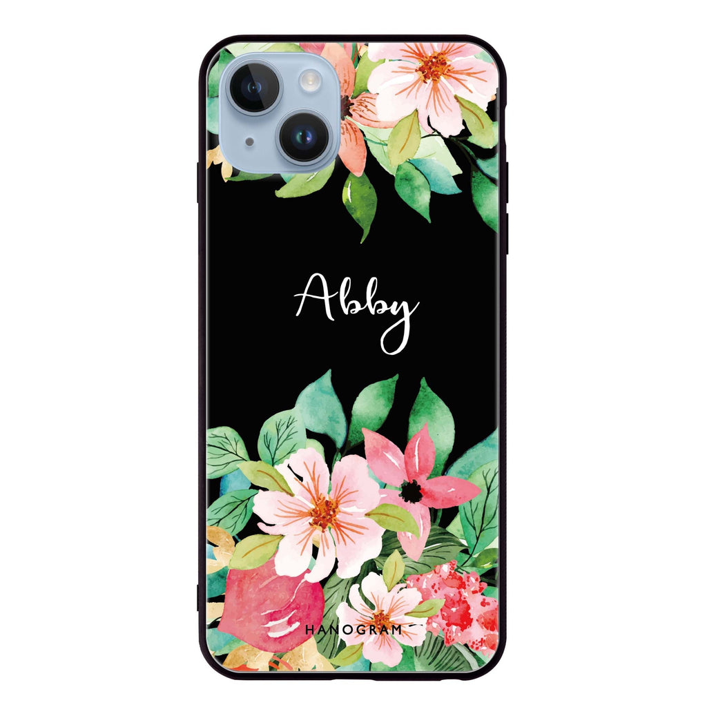 Floral Life iPhone 14 Plus Glass Case