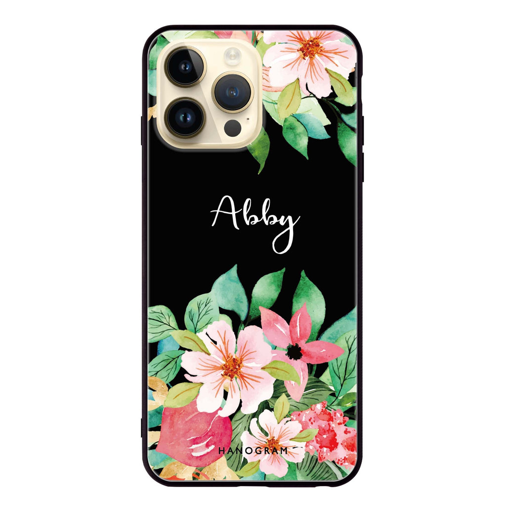 Floral Life iPhone 13 Pro Glass Case