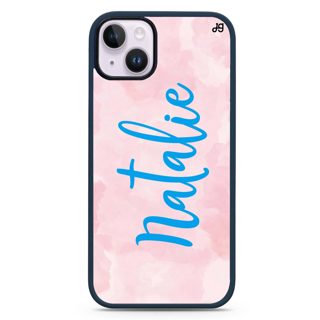 Pink Aqua iPhone 14 Plus MagSafe Compatible Impact Guard Bumper Case
